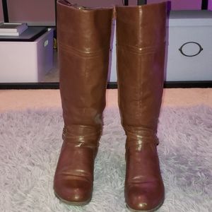 Unisa wide-calf boots